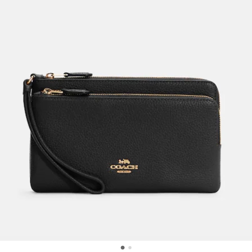Coach Double Zip Wallet